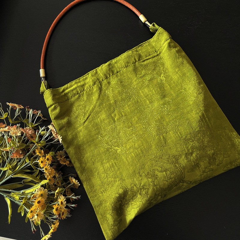 Linen Bag Bulk - Vintage Jacquard Damen Schulter Umhängetasche Luxus