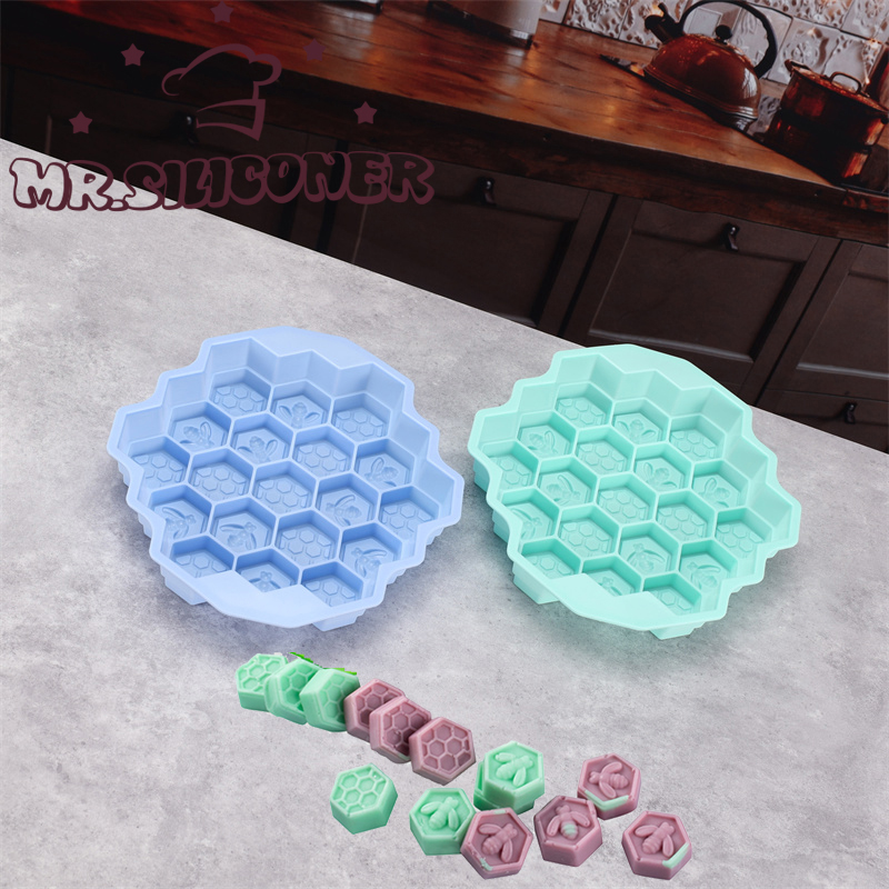 Beeswax Wrap Reusable - Silikon 19 mobile Biene Waben kuchen