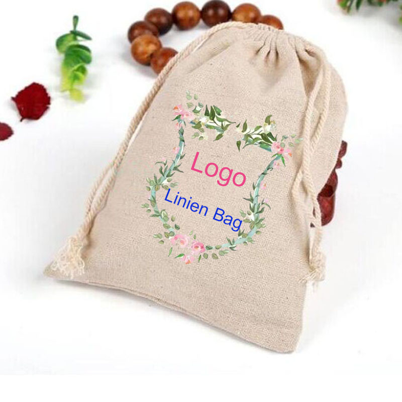 Linen Bag Bulk - Personal isierte benutzer definierte Logo Leinen