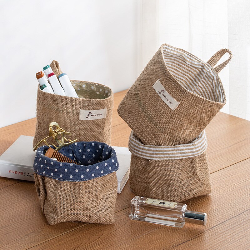 Aufbewahrung skorb für kleine  – Linen Bag Bulk Bewertung und Preis