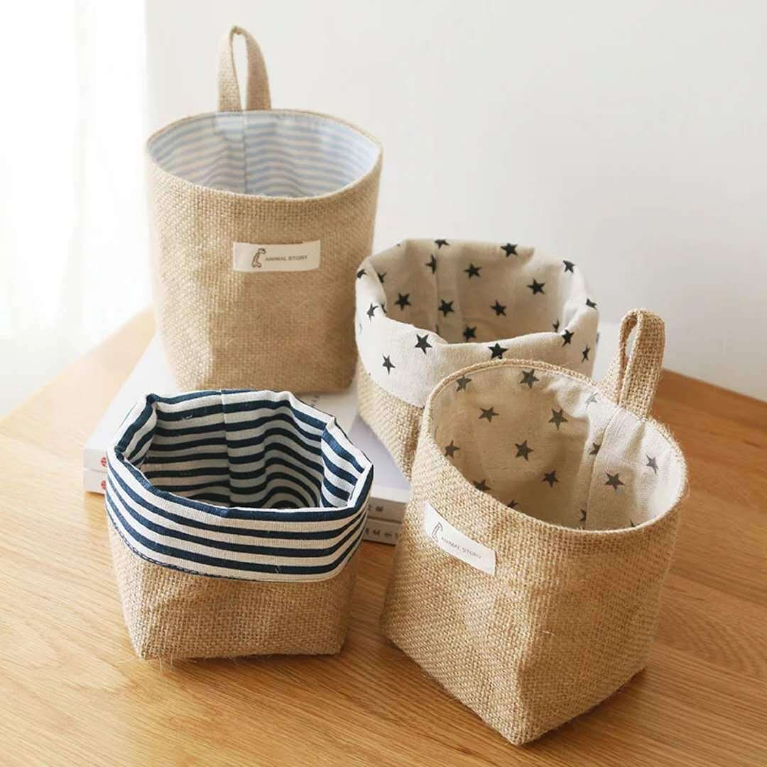 Aufbewahrung skorb für kleine  – Linen Bag Bulk Bewertung und Preis