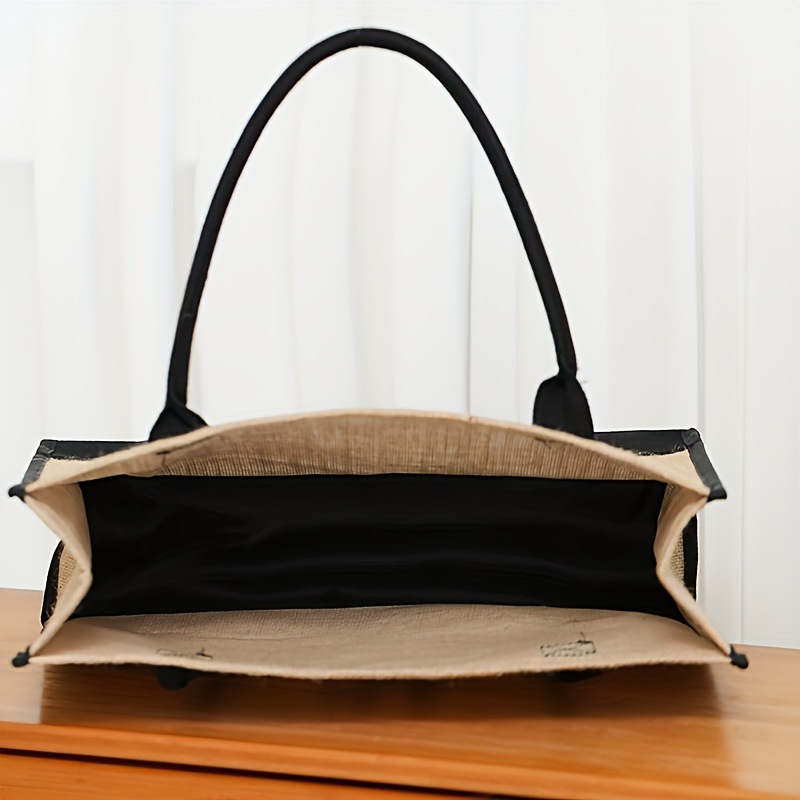 Jute-Stoffrucksack mit großem  – Linen Bag Bulk Bewertung und Preis