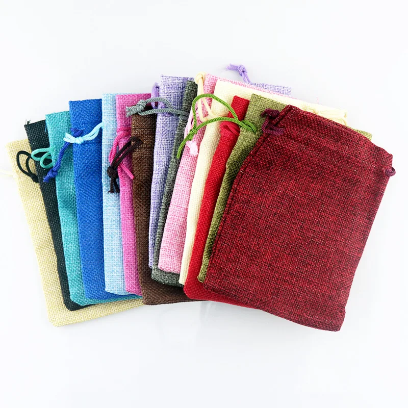 50 Stück/Set 7x9 9x12 10x14 13 – Linen Bag Bulk Bewertung und Preis