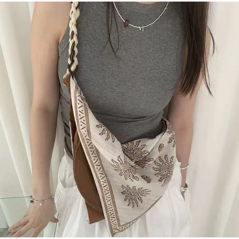 Bohemian Dreieckige Schulter-U – Linen Bag Bulk Bewertung und Preis