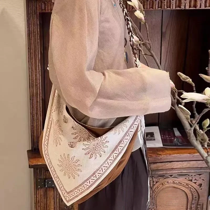 Bohemian Dreieckige Schulter-U – Linen Bag Bulk Bewertung und Preis