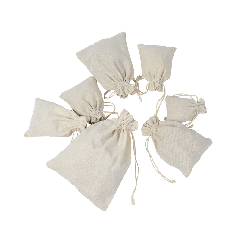 10 Stück Baumwoll-Leinen-Gesch – Linen Bag Bulk Bewertung und Preis